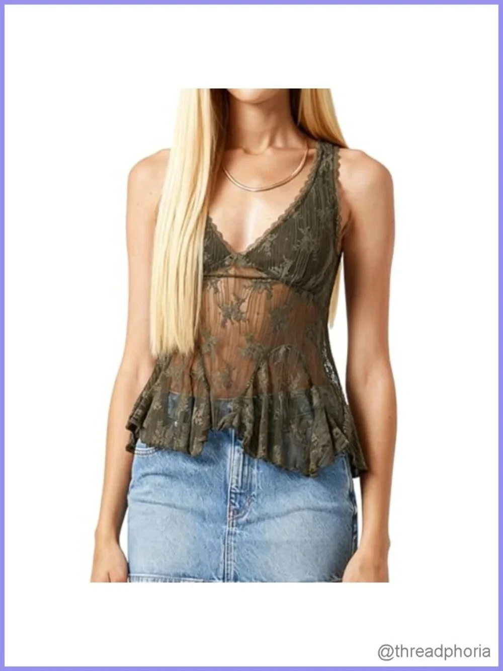 Lace Trim Camisole Top Sleeveless Spaghetti Strap Ruched Slim Fit Summer Cami